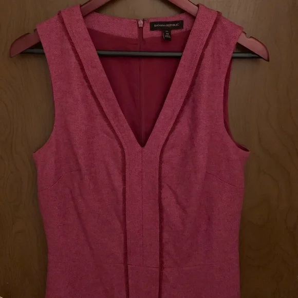 BR Herringbone Fringe Sheath Dress - Picture 5 of 7